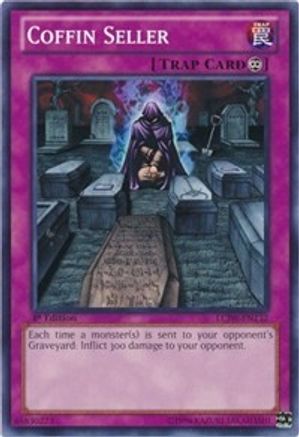 Coffin Seller (LCJW-EN132) - Legendary Collection 4: Joey's World 1st Edition Legendary Collection 4: Joey's World Yugioh Single  Squirtle Squad Card Shop.