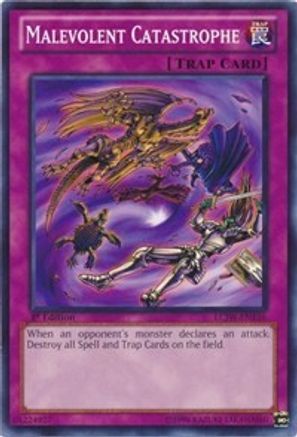 Malevolent Catastrophe (LCJW-EN136) - Legendary Collection 4: Joey's World 1st Edition Legendary Collection 4: Joey's World Yugioh Single  Squirtle Squad Card Shop.