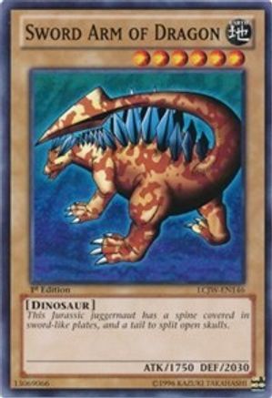 Sword Arm of Dragon (LCJW-EN146) - Legendary Collection 4: Joey's World 1st Edition Legendary Collection 4: Joey's World Yugioh Single  Squirtle Squad Card Shop.