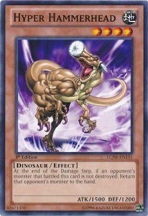 Hyper Hammerhead (LCJW-EN151) - Legendary Collection 4: Joey's World 1st Edition Legendary Collection 4: Joey's World Yugioh Single  Squirtle Squad Card Shop.
