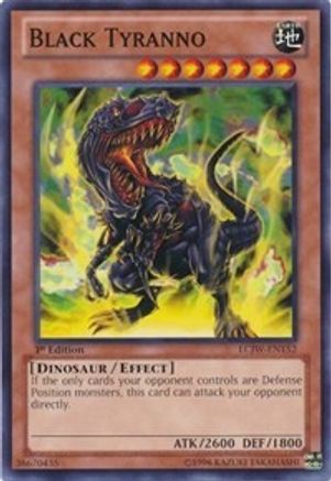 Black Tyranno (LCJW-EN152) - Legendary Collection 4: Joey's World 1st Edition Legendary Collection 4: Joey's World Yugioh Single  Squirtle Squad Card Shop.