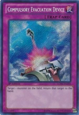 Compulsory Evacuation Device (LCJW-EN295) - Legendary Collection 4: Joey's World 1st Edition Legendary Collection 4: Joey's World Yugioh Single  Squirtle Squad Card Shop.