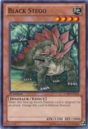 Black Stego (LCJW-EN155) - Legendary Collection 4: Joey's World 1st Edition Legendary Collection 4: Joey's World Yugioh Single  Squirtle Squad Card Shop.