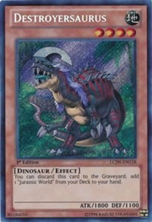 Destroyersaurus (LCJW-EN158) - Legendary Collection 4: Joey's World 1st Edition Legendary Collection 4: Joey's World Yugioh Single  Squirtle Squad Card Shop.