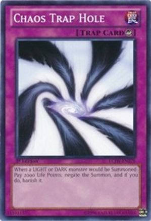 Chaos Trap Hole (LCJW-EN278) - Legendary Collection 4: Joey's World 1st Edition Legendary Collection 4: Joey's World Yugioh Single  Squirtle Squad Card Shop.