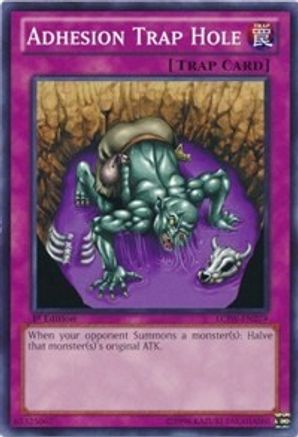 Adhesion Trap Hole (LCJW-EN274) - Legendary Collection 4: Joey's World 1st Edition Legendary Collection 4: Joey's World Yugioh Single  Squirtle Squad Card Shop.