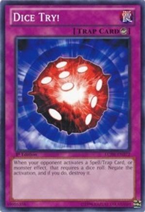 Dice Try! (LCJW-EN272) - Legendary Collection 4: Joey's World 1st Edition Legendary Collection 4: Joey's World Yugioh Single  Squirtle Squad Card Shop.