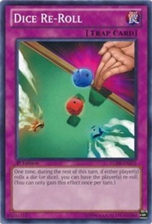 Dice Re-Roll (LCJW-EN271) - Legendary Collection 4: Joey's World 1st Edition Legendary Collection 4: Joey's World Yugioh Single  Squirtle Squad Card Shop.