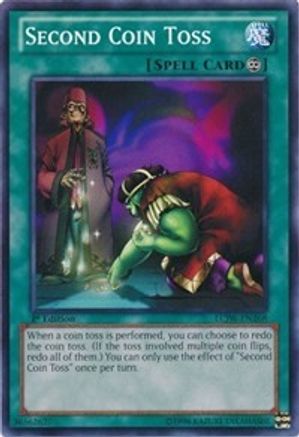 Second Coin Toss (LCJW-EN268) - Legendary Collection 4: Joey's World 1st Edition Legendary Collection 4: Joey's World Yugioh Single  Squirtle Squad Card Shop.