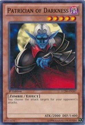 Patrician of Darkness (LCJW-EN187) - Legendary Collection 4: Joey's World 1st Edition Legendary Collection 4: Joey's World Yugioh Single  Squirtle Squad Card Shop.