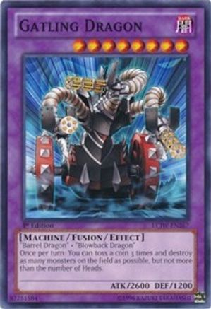 Gatling Dragon (LCJW-EN267) - Legendary Collection 4: Joey's World 1st Edition Legendary Collection 4: Joey's World Yugioh Single  Squirtle Squad Card Shop.