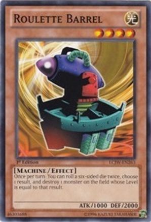 Roulette Barrel (LCJW-EN263) - Legendary Collection 4: Joey's World 1st Edition Legendary Collection 4: Joey's World Yugioh Single  Squirtle Squad Card Shop.