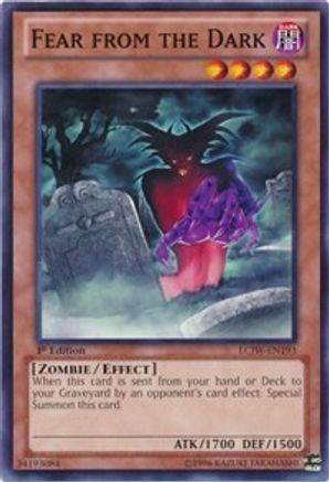 Fear from the Dark (LCJW-EN193) - Legendary Collection 4: Joey's World 1st Edition Legendary Collection 4: Joey's World Yugioh Single  Squirtle Squad Card Shop.
