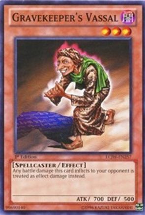 Gravekeeper's Vassal (LCJW-EN257) - Legendary Collection 4: Joey's World 1st Edition Legendary Collection 4: Joey's World Yugioh Single  Squirtle Squad Card Shop.
