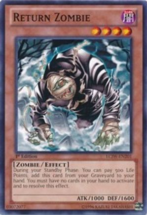 Return Zombie (LCJW-EN201) - Legendary Collection 4: Joey's World 1st Edition Legendary Collection 4: Joey's World Yugioh Single  Squirtle Squad Card Shop.