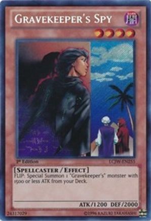 Gravekeeper's Spy (LCJW-EN255) - Legendary Collection 4: Joey's World 1st Edition Legendary Collection 4: Joey's World Yugioh Single  Squirtle Squad Card Shop.