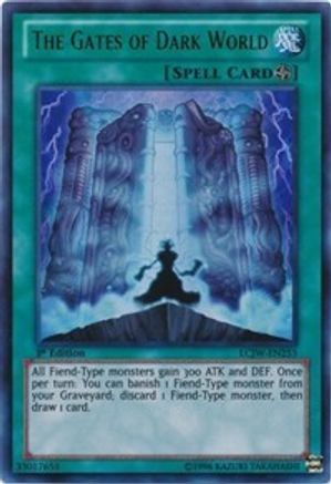 The Gates of Dark World (LCJW-EN253) - Legendary Collection 4: Joey's World 1st Edition Legendary Collection 4: Joey's World Yugioh Single  Squirtle Squad Card Shop.