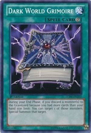 Dark World Grimoire (LCJW-EN252) - Legendary Collection 4: Joey's World 1st Edition Legendary Collection 4: Joey's World Yugioh Single  Squirtle Squad Card Shop.