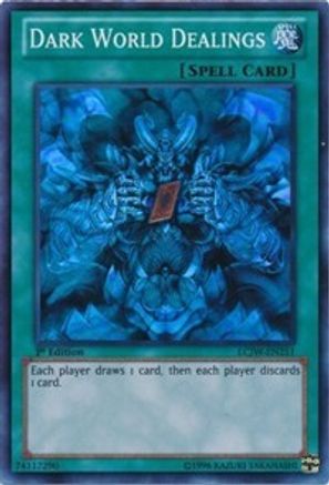 Dark World Dealings (LCJW-EN251) - Legendary Collection 4: Joey's World 1st Edition Legendary Collection 4: Joey's World Yugioh Single  Squirtle Squad Card Shop.