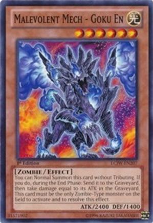 Malevolent Mech - Goku En (LCJW-EN207) - Legendary Collection 4: Joey's World 1st Edition Legendary Collection 4: Joey's World Yugioh Single  Squirtle Squad Card Shop.