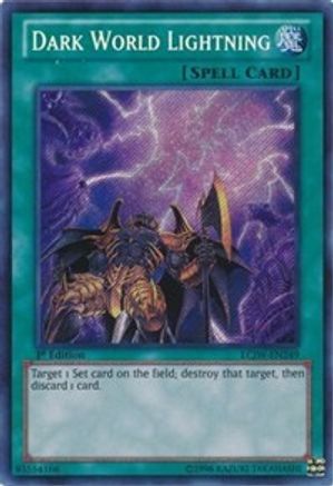Dark World Lightning (LCJW-EN249) - Legendary Collection 4: Joey's World 1st Edition Legendary Collection 4: Joey's World Yugioh Single  Squirtle Squad Card Shop.