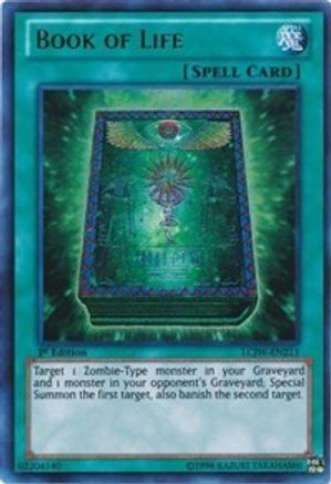Book of Life (LCJW-EN211) - Legendary Collection 4: Joey's World 1st Edition Legendary Collection 4: Joey's World Yugioh Single  Squirtle Squad Card Shop.