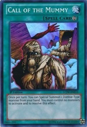 Call of the Mummy (LCJW-EN212) - Legendary Collection 4: Joey's World 1st Edition Legendary Collection 4: Joey's World Yugioh Single  Squirtle Squad Card Shop.