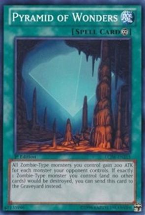 Pyramid of Wonders (LCJW-EN215) - Legendary Collection 4: Joey's World 1st Edition Legendary Collection 4: Joey's World Yugioh Single  Squirtle Squad Card Shop.