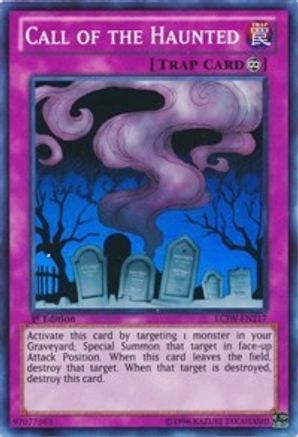 Call of the Haunted (LCJW-EN217) - Legendary Collection 4: Joey's World 1st Edition Legendary Collection 4: Joey's World Yugioh Single  Squirtle Squad Card Shop.