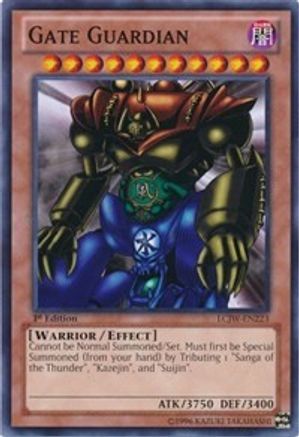 Gate Guardian (LCJW-EN223) - Legendary Collection 4: Joey's World 1st Edition Legendary Collection 4: Joey's World Yugioh Single  Squirtle Squad Card Shop.