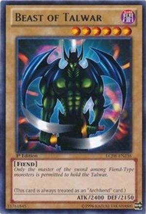 Beast of Talwar (LCJW-EN236) - Legendary Collection 4: Joey's World 1st Edition Legendary Collection 4: Joey's World Yugioh Single  Squirtle Squad Card Shop.