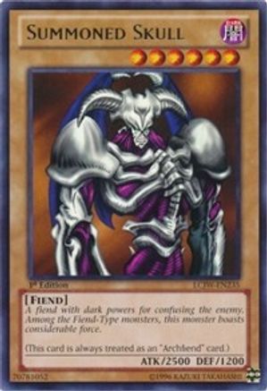 Summoned Skull (LCJW-EN235) - Legendary Collection 4: Joey's World 1st Edition Legendary Collection 4: Joey's World Yugioh Single  Squirtle Squad Card Shop.