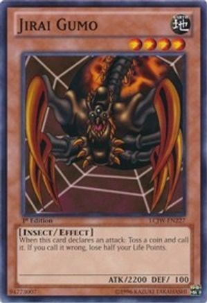 Jirai Gumo (LCJW-EN227) - Legendary Collection 4: Joey's World 1st Edition Legendary Collection 4: Joey's World Yugioh Single  Squirtle Squad Card Shop.