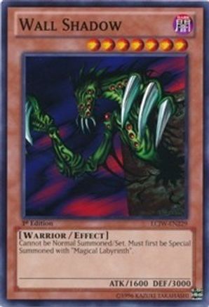 Wall Shadow (LCJW-EN229) - Legendary Collection 4: Joey's World 1st Edition Legendary Collection 4: Joey's World Yugioh Single  Squirtle Squad Card Shop.
