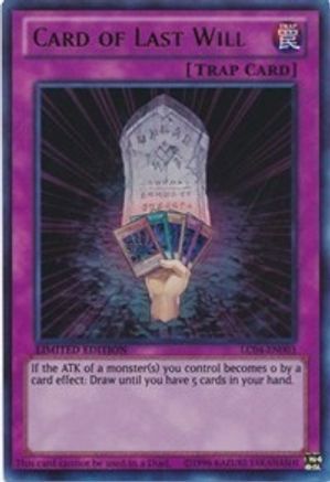 Card of Last Will (LC04-EN003) - Legendary Collection 4: Joey's World Limited Legendary Collection 4: Joey's World Yugioh Single  Squirtle Squad Card Shop.