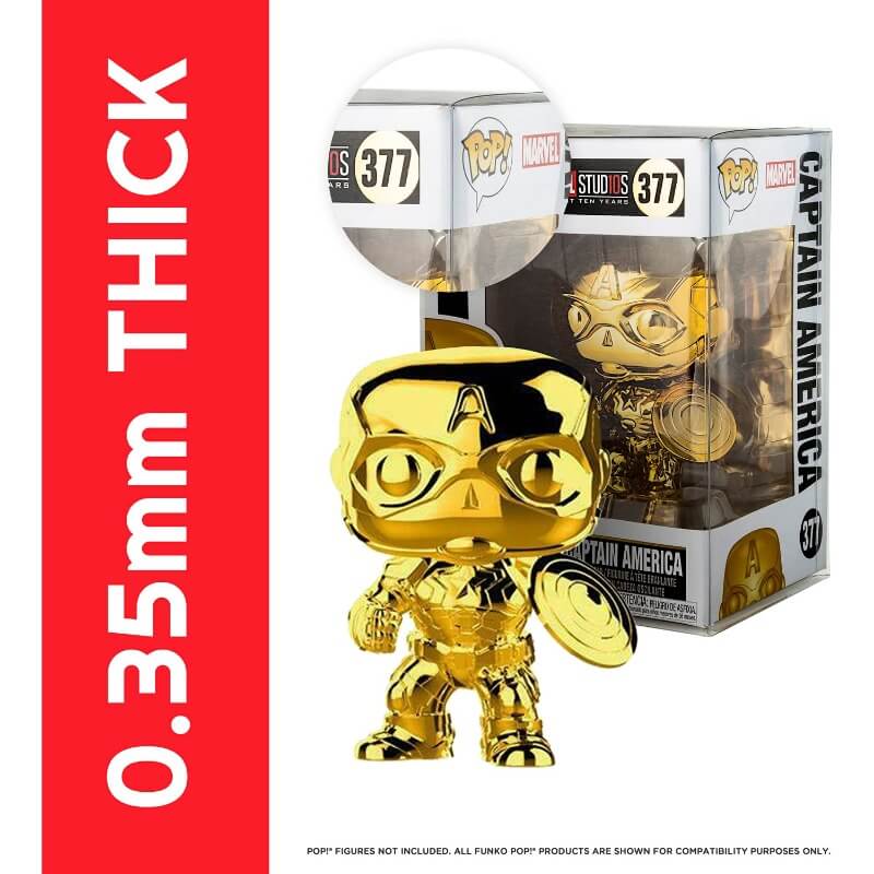 Funko Pop EVORETRO Protectors 4 inch 0.35mm EVORETRO Canada Funko Pop Protectors  Squirtle Squad Card Shop.