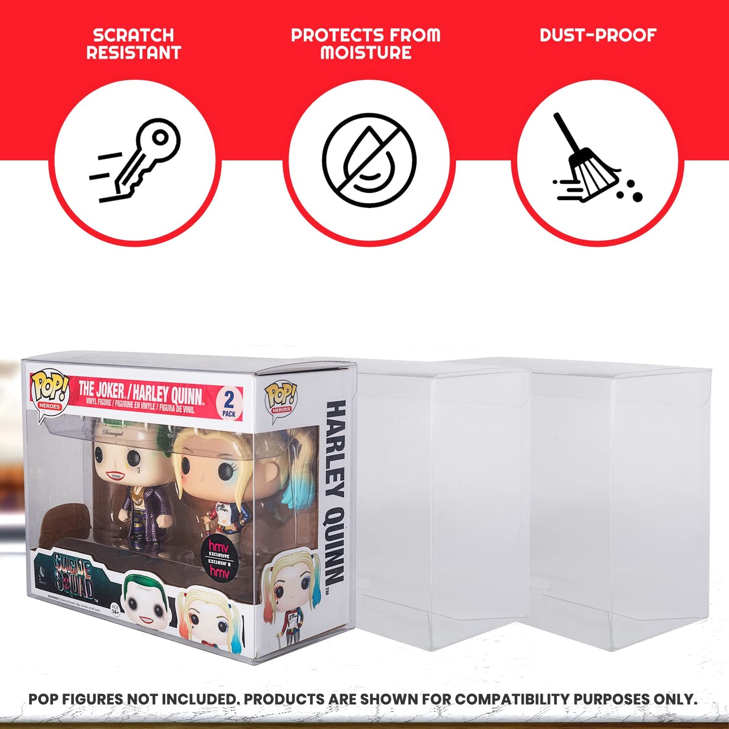 Funko Double EVORETRO PET Protector - 10 Pack EVORETRO Canada Funko Pop Protectors  Squirtle Squad Card Shop.