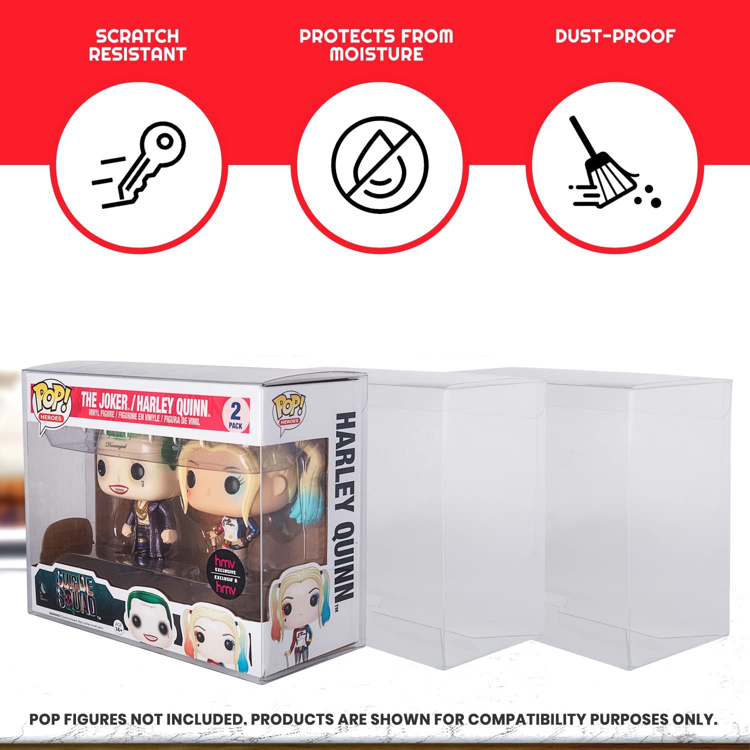 Funko Double EVORETRO PET Protector - 10 Pack EVORETRO Canada Funko Pop Protectors  Squirtle Squad Card Shop.