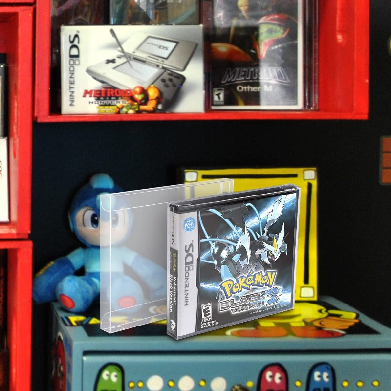 Nintendo DS (Game Box | NTSC) EVORETRO PET Protectors - Pack of 25 EVORETRO Canada Video Game Protectors  Squirtle Squad Card Shop.