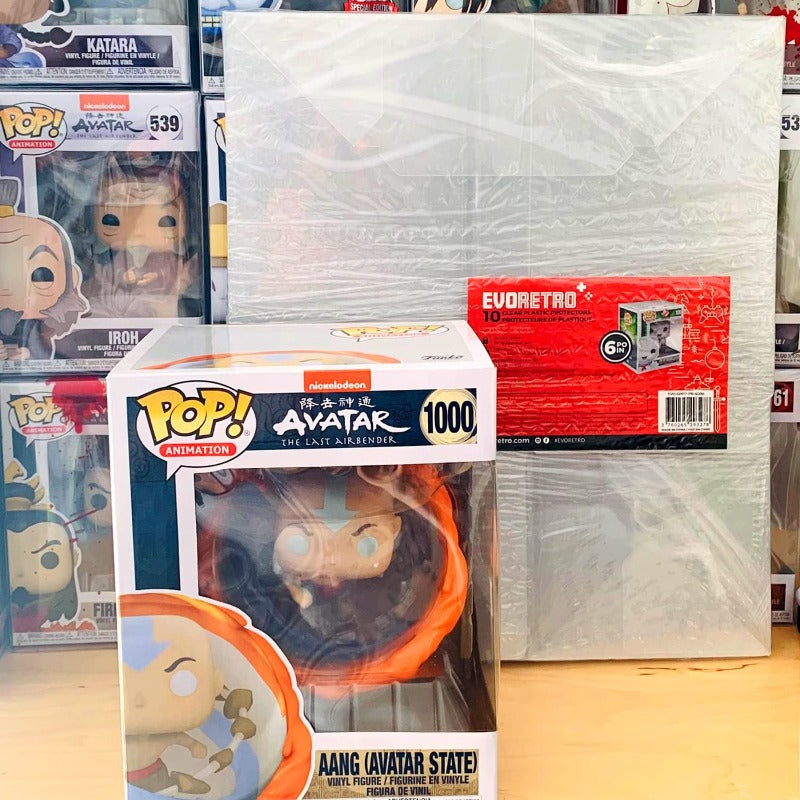 Funko Pop 6 inches EVORETRO PET Protectors - Pack of 10 EVORETRO Canada Funko Pop Protectors  Squirtle Squad Card Shop.