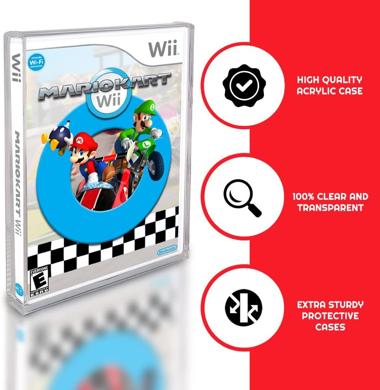 Acrylic Protector DVD (Wii, GameCube, PS2, Xbox, Xbox360)- Pack of 2 EVORETRO Canada Video Game Protectors  Squirtle Squad Card Shop.