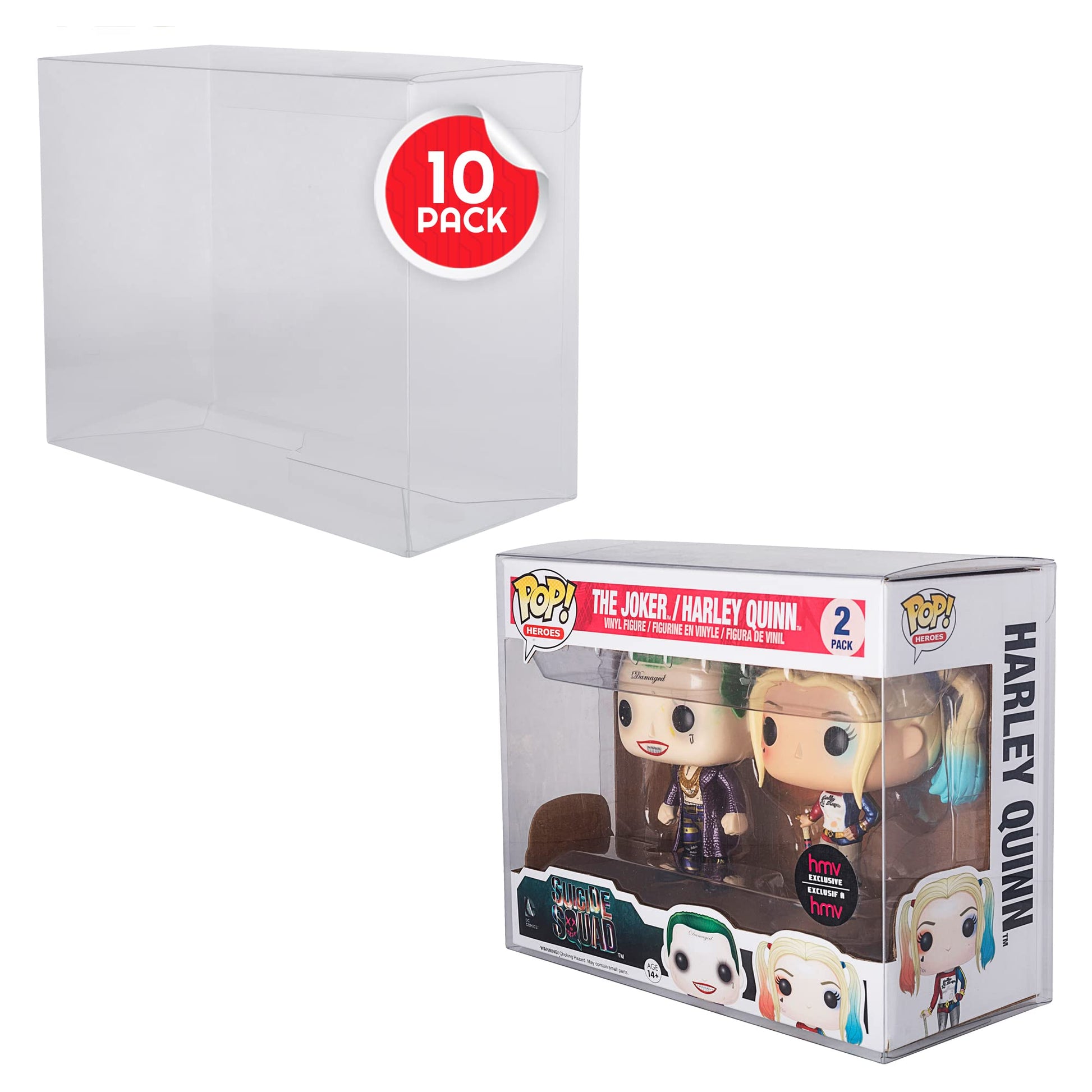 Funko Double EVORETRO PET Protector - 10 Pack EVORETRO Canada Funko Pop Protectors  Squirtle Squad Card Shop.