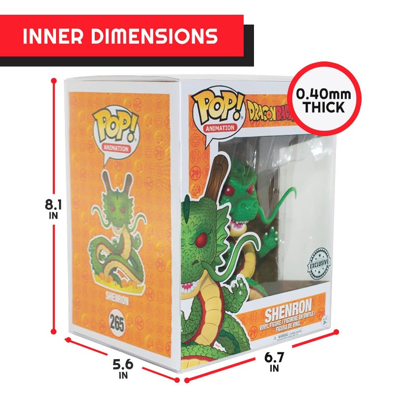 Funko Pop 6 inches EVORETRO PET Protectors - Pack of 10 EVORETRO Canada Funko Pop Protectors  Squirtle Squad Card Shop.