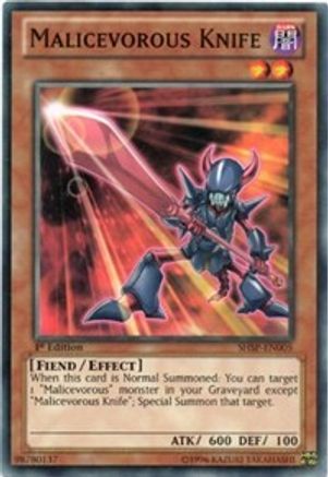 Malicevorous Knife (SHSP-EN005) - Shadow Specters 1st Edition Shadow Specters Yugioh Single  Squirtle Squad Card Shop.