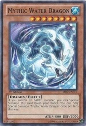 Mythic Water Dragon (SHSP-EN011) - Shadow Specters 1st Edition Shadow Specters Yugioh Single  Squirtle Squad Card Shop.