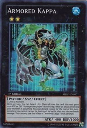 Armored Kappa (SHSP-EN097) - Shadow Specters Unlimited Shadow Specters Yugioh Single  Squirtle Squad Card Shop.