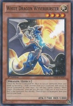 White Dragon Wyverburster (SHSP-EN093) - Shadow Specters 1st Edition Shadow Specters Yugioh Single  Squirtle Squad Card Shop.