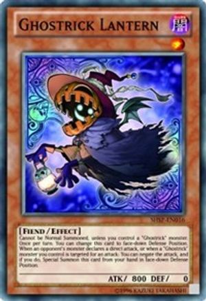 Ghostrick Lantern (SHSP-EN016) - Shadow Specters Unlimited Shadow Specters Yugioh Single  Squirtle Squad Card Shop.