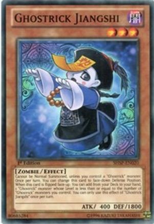 Ghostrick Jiangshi (SHSP-EN020) - Shadow Specters 1st Edition Shadow Specters Yugioh Single  Squirtle Squad Card Shop.
