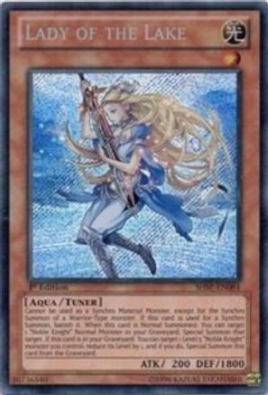 Lady of the Lake (SHSP-EN084) - Shadow Specters 1st Edition Shadow Specters Yugioh Single  Squirtle Squad Card Shop.